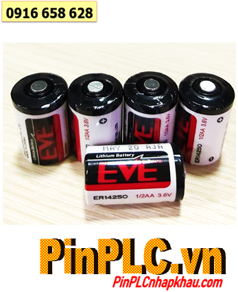 PIN EVE ER14250, PIN NUÔI NGUỒN EVE ER14250 LITHIUM 3.6V 1/2AA 1200MAH CHÍNH HÃNG 